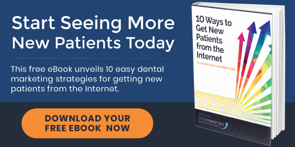 Также,   загрузите нашу бесплатную электронную книгу   «10 способов получить новых пациентов из Интернета», чтобы дать толчок вашей маркетинговой стратегии в Интернете