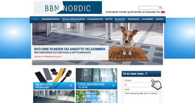 Вот BBNnordic, который имеет практически те же страницы на своих   датский   и   шведский   сайты: