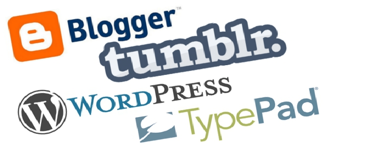 Можно создать бесплатный блог на BlogSpot, Tumblr или других