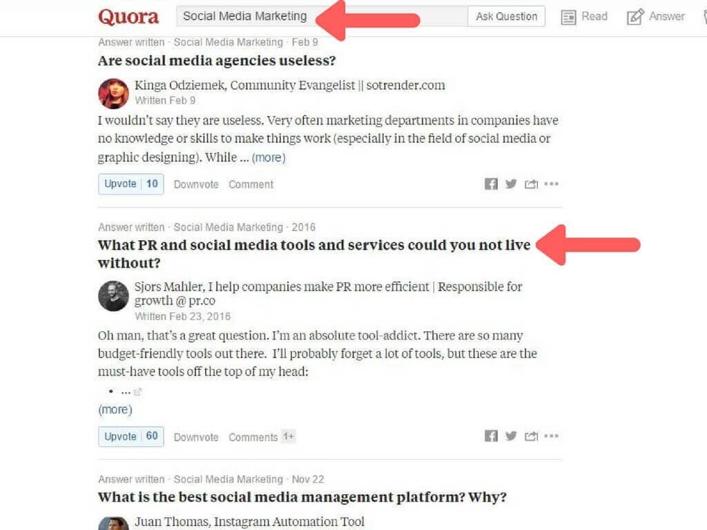 Присоединение к дискуссиям по Quora